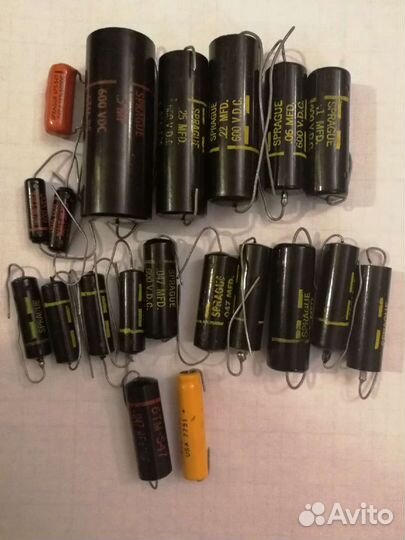 Конденсаторы винтажные USA список