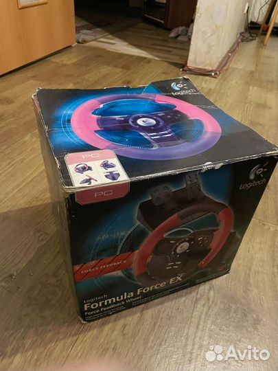 Руль logitech driving force ex