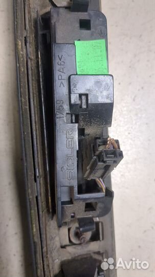 Подсветка номера Mercedes A W169, 2007