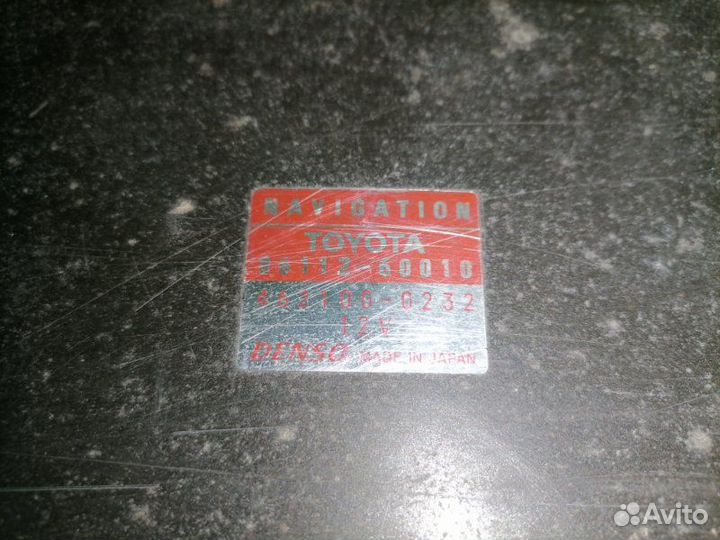 Блок управления навигацией Toyota Land Cruiser