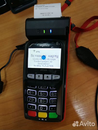 Терминал ingenico ipp320 + Атол 60ф