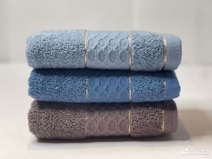 Наборы махровых полотенец новые разные модели