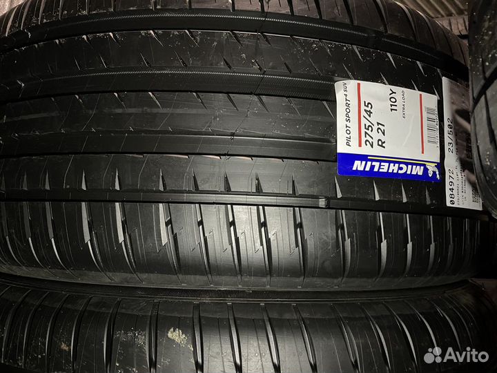 Michelin Pilot Sport 4 SUV 275/45 R21 и 315/40 R21 115Y