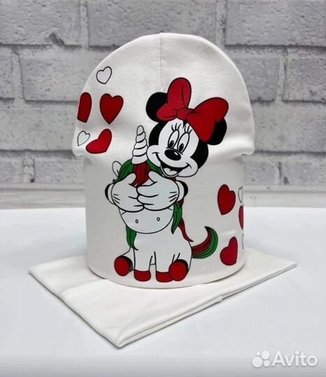 Шапка и снуд для девочек