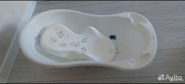 Ванночка для купания с горкой