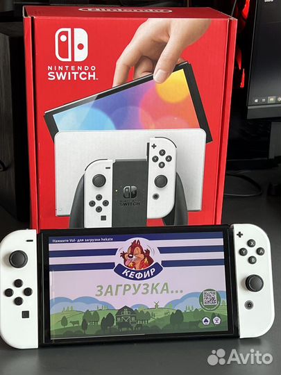Nintendo Switch Oled Прошитая с / Доставка бесплат
