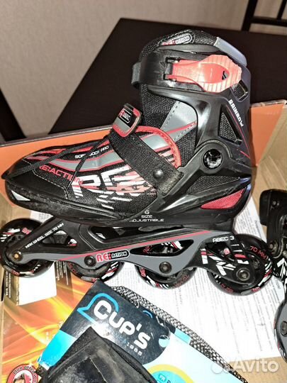 Роликовые коньки раздвижные