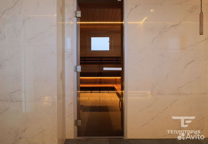 Стеклянная дверь 2000х800