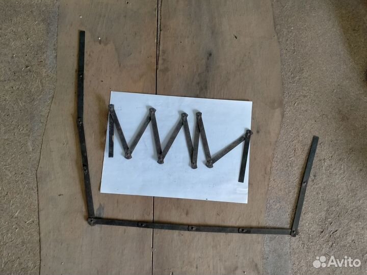 Метр складной металлический СССР