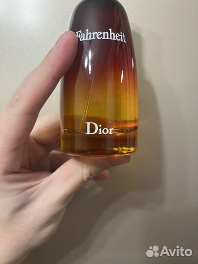 Christian Dior Fahrenheit 100ml туалетная вода