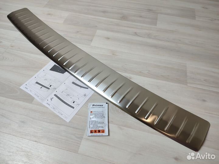 Накладка на задний бампер Volkswagen Passat B7