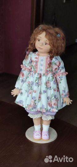 Интерьерная текстильная кукла ручной работы