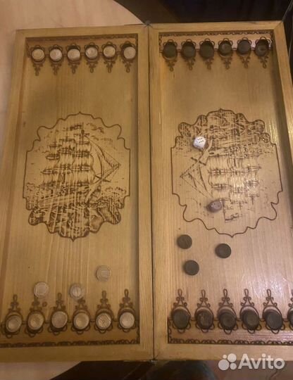 Нарды ручной работы