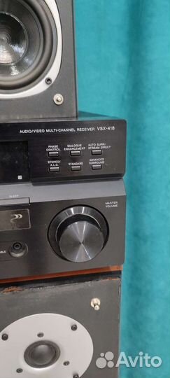 Ресивер pioneer и аккустика BBK 5.1