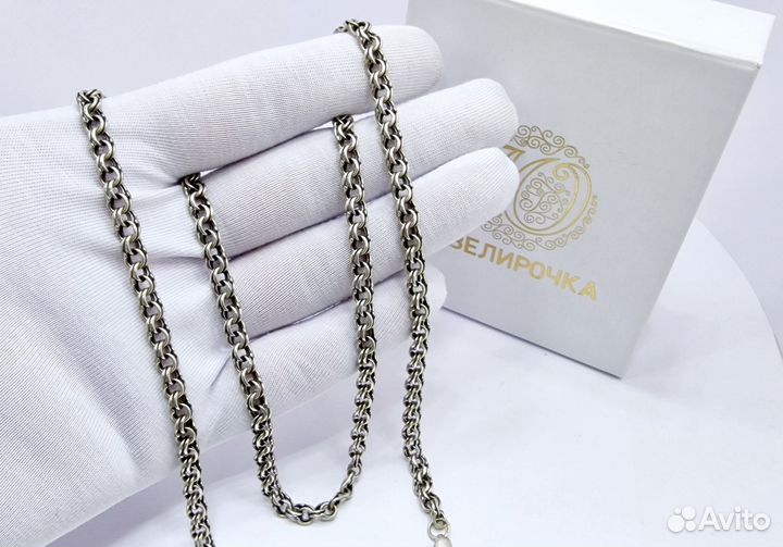 Серебряная цепь Бисмарк 23,6гр