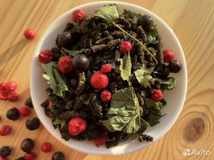Иван чай со смородиной 500 грамм, ягоды, полезный