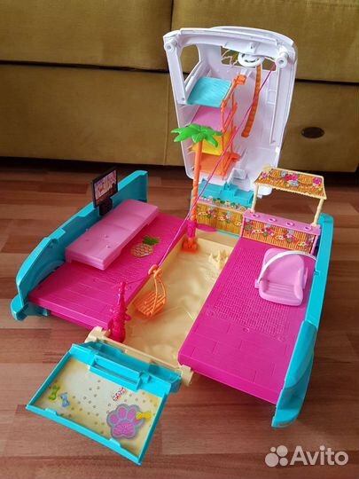 Развивающий автомобиль barbie