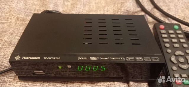 Цифровой тв тюнер+ 17 метров тв кабеля