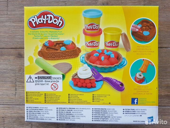 Набор для лепки Ягодные тарталетки Hasbro Play-Doh