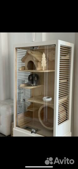 Витрина клетка для шиншиллы, дегу, белки, грызунов