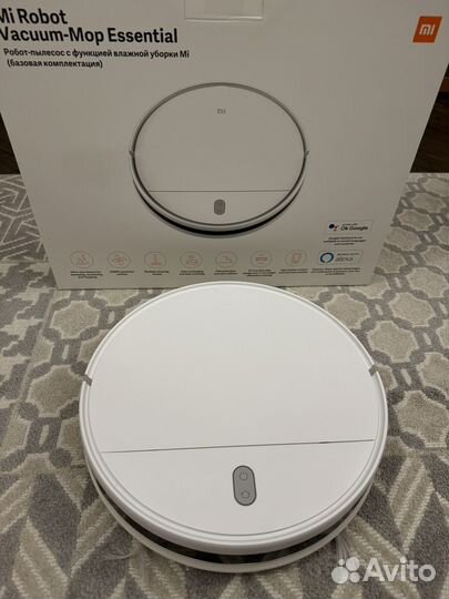 Робот пылесос xiaomi mi robot vacuum mop essential