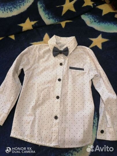 Костюм и рубашка для мальчика 92 р