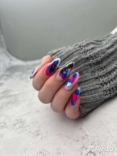 Маникюр,гель лак, наращивание