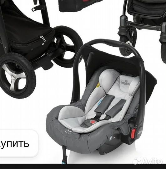 Коляска 3 в 1 baby design husky