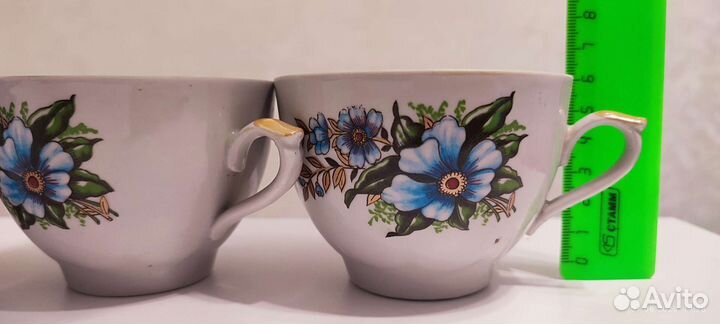Чашки, цена за 4 шт