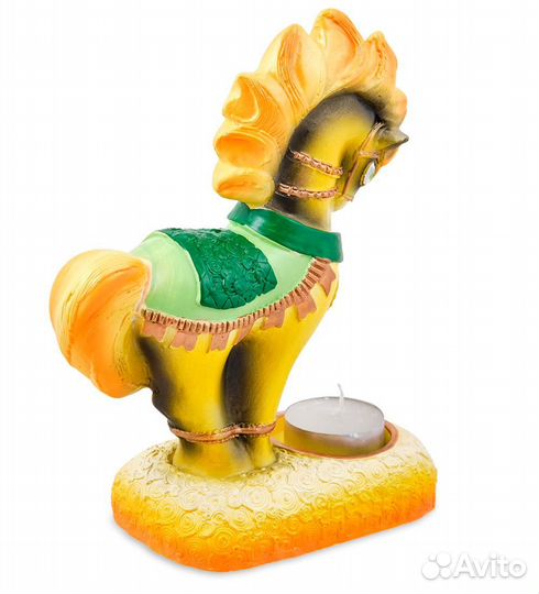 Подсвечник гипсовый Конь цв. A1985133