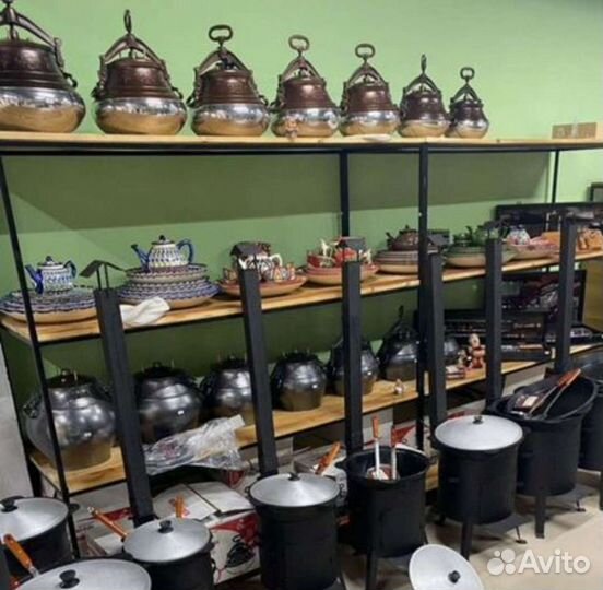 Казан чугунный настоящий 12л