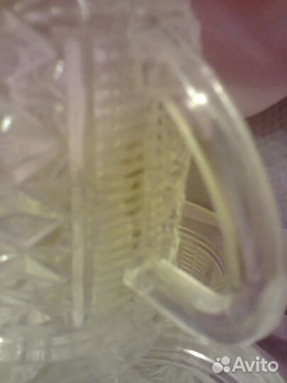 Кружки для напитков прессованный хрусталь, 150 мл