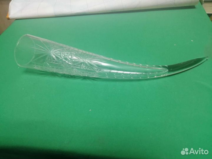 Рог из хрусталя СССР