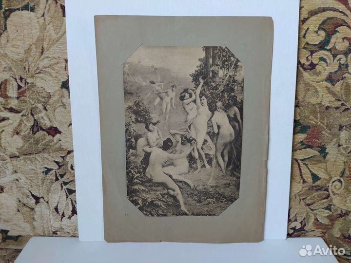 Гравюра Редкая