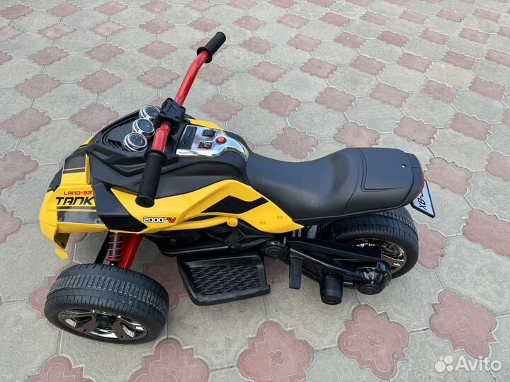 Мотоцикл детский электрический