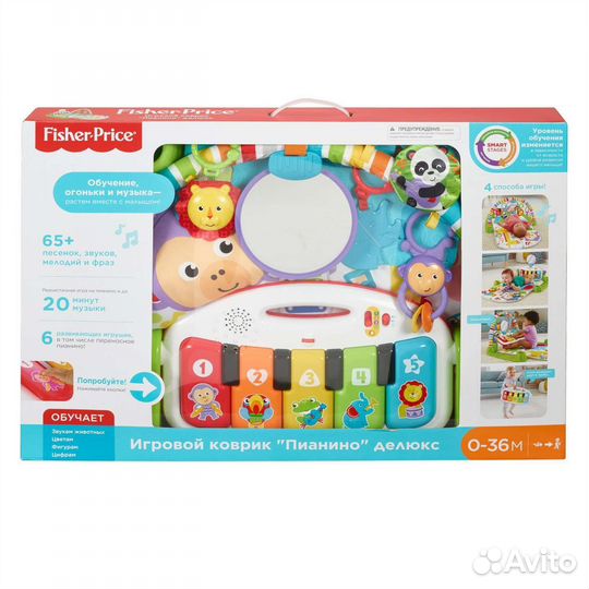 Коврик Fisher Price Пианино (делюкс) FWT14