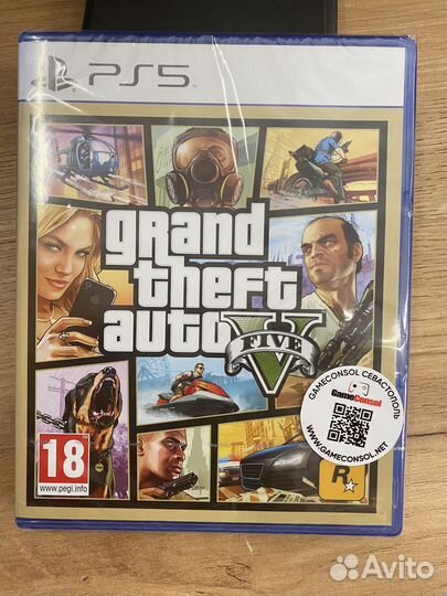 Grand Theft Auto V (GTA 5) диск для PS5 новый