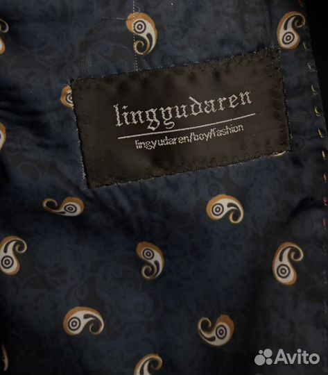 Пиджак темно-синий M-L