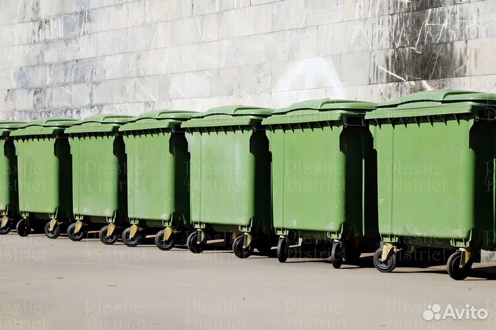 Мусорный евроконтейнер 770л Ч4223