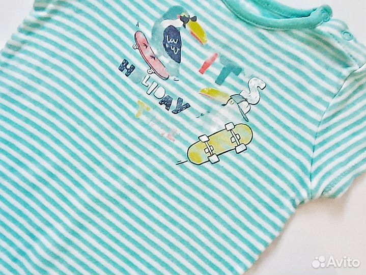 Боди на мальчика 62-68 размер