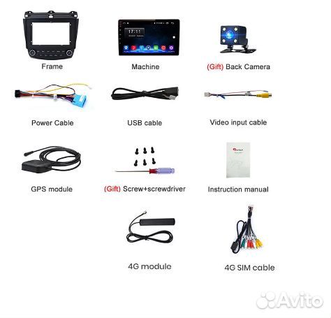 Штатная магнитола Honda Accord 7 Android