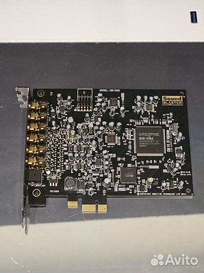 Звуковая карта sound blaster sb1550