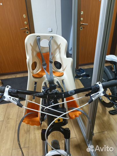 Детское велокресло переднее Bellelli Rabbit