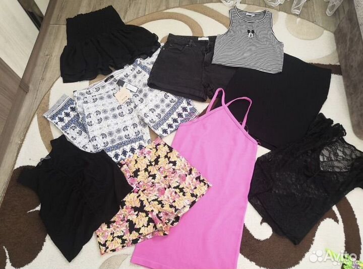 Большой пакет женской одежды на лето