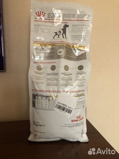 Корм для собак royal canin urinary s/o