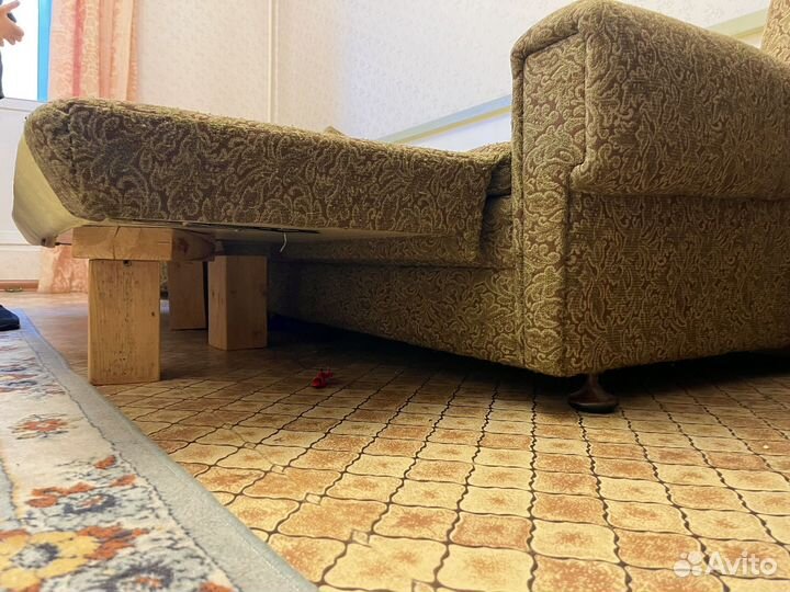 Диван и 2 кресла бу 225*80 диван. 85 *80 кресло