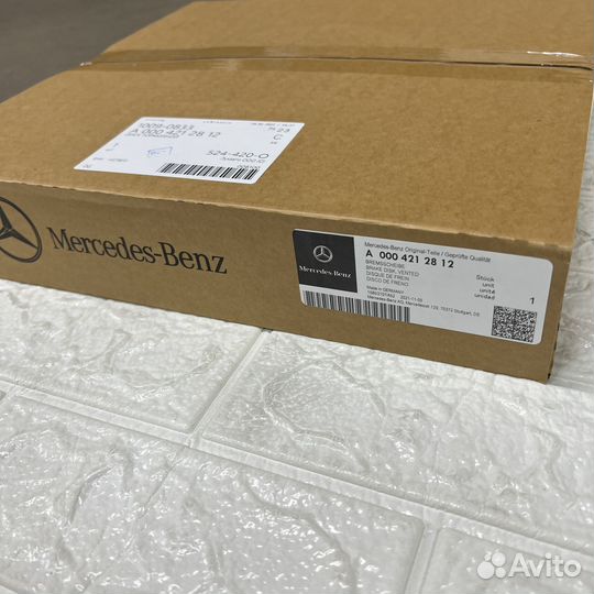 Диск тормозной Mercedes GLC 200 GLC 300 новый