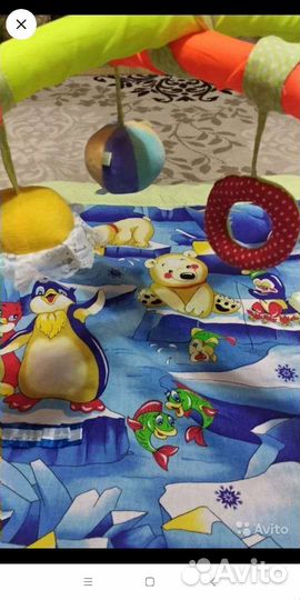 Развивающий коврик