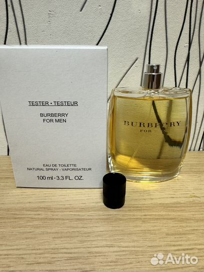 Burberry for men тестер 100 мл