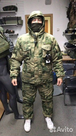 Тактический костюм Горка зимний мох мультикам